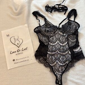 Black Lace Bodysuit